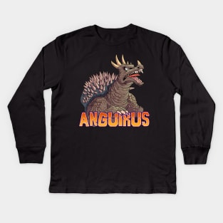 Anguirus Kids Long Sleeve T-Shirt